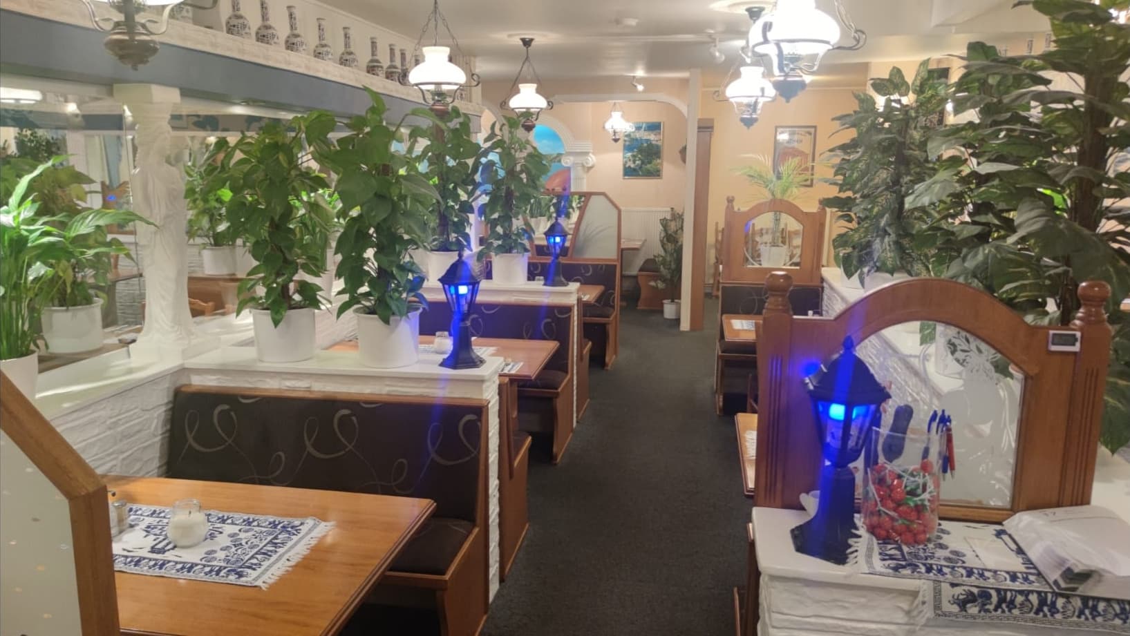 Atmosphäre im Restaurant Athen