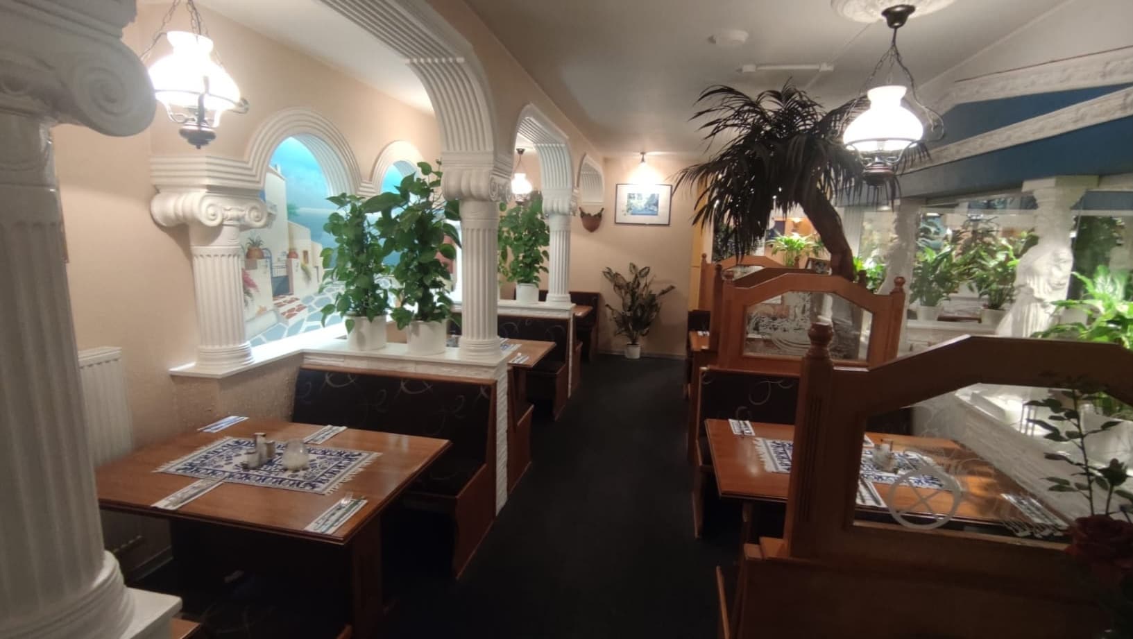 Atmosphäre im Restaurant Athen