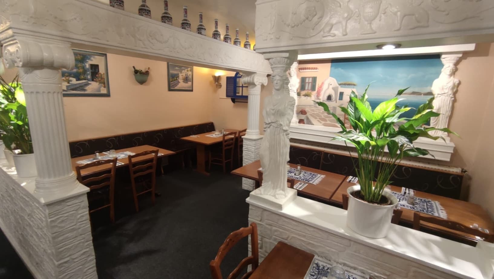Atmosphäre im Restaurant Athen